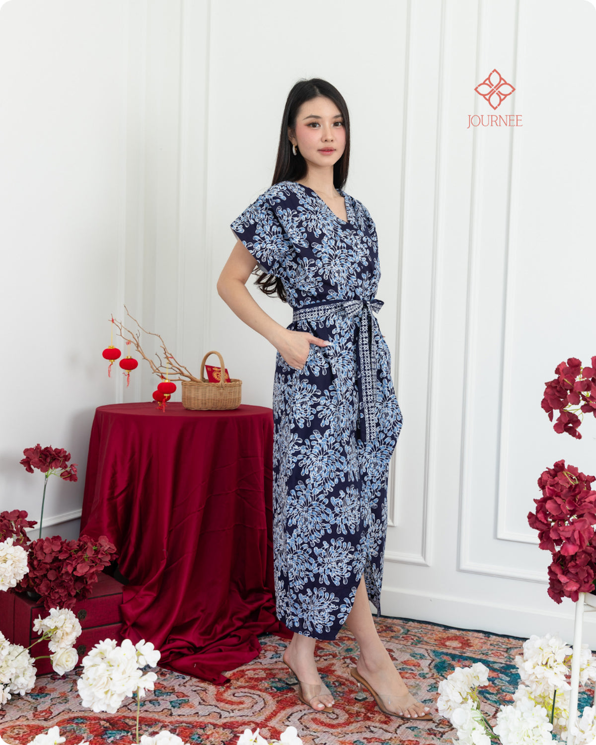 Amania Midi Cap Navy Premium