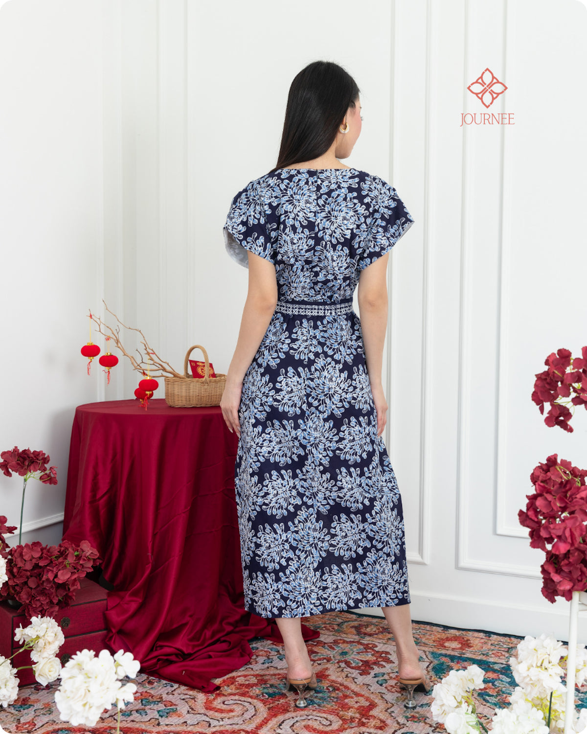 Amania Midi Cap Navy Premium