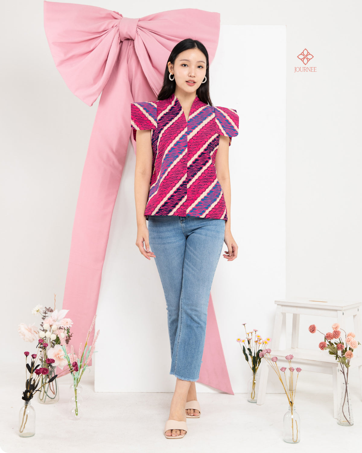 Amanlida Kimono Cap Top Rose Extreme