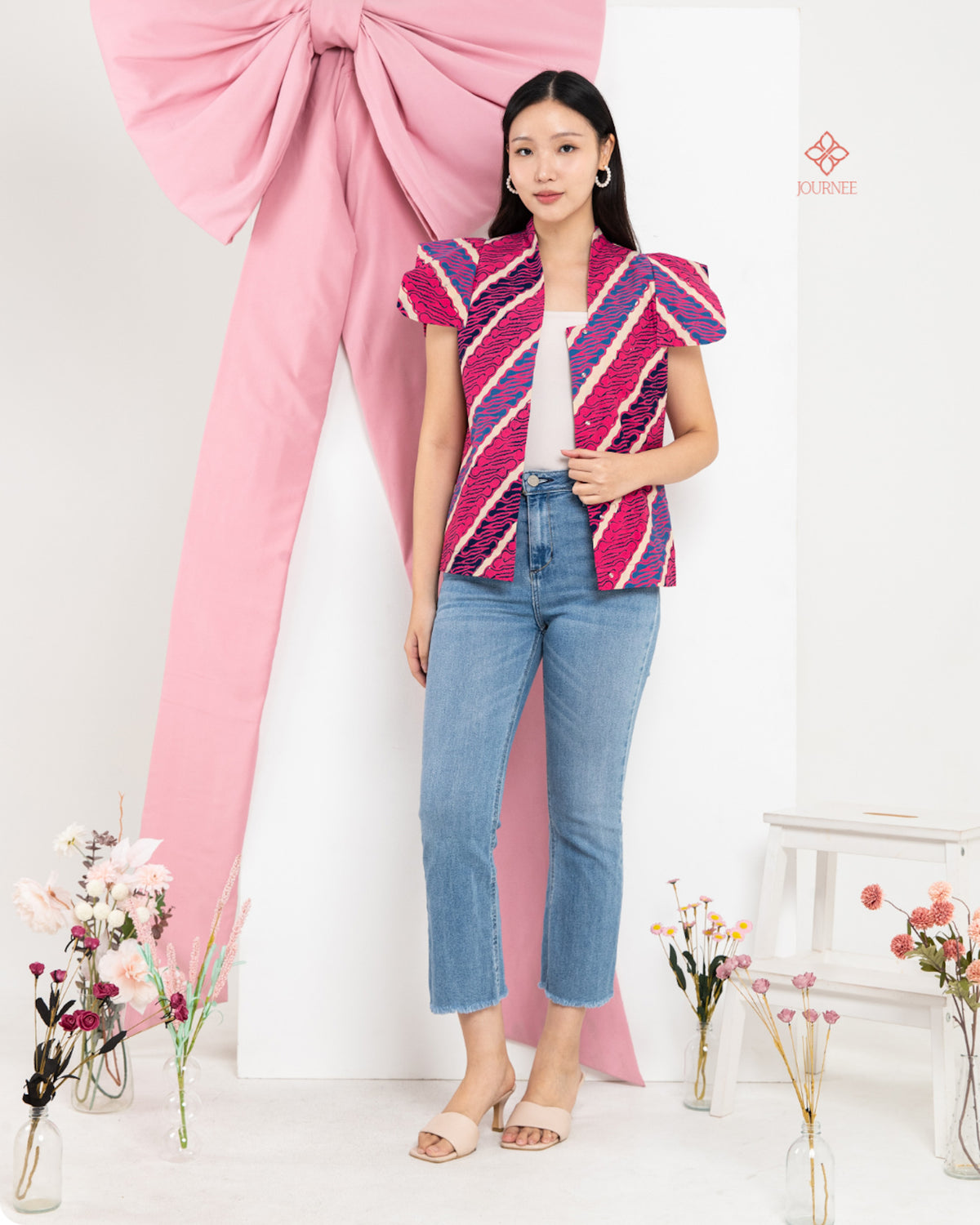 Amanlida Kimono Cap Top Rose Extreme