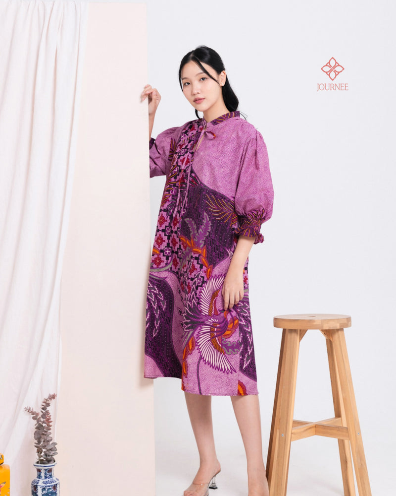 Agenie Batik Phoenix Violet