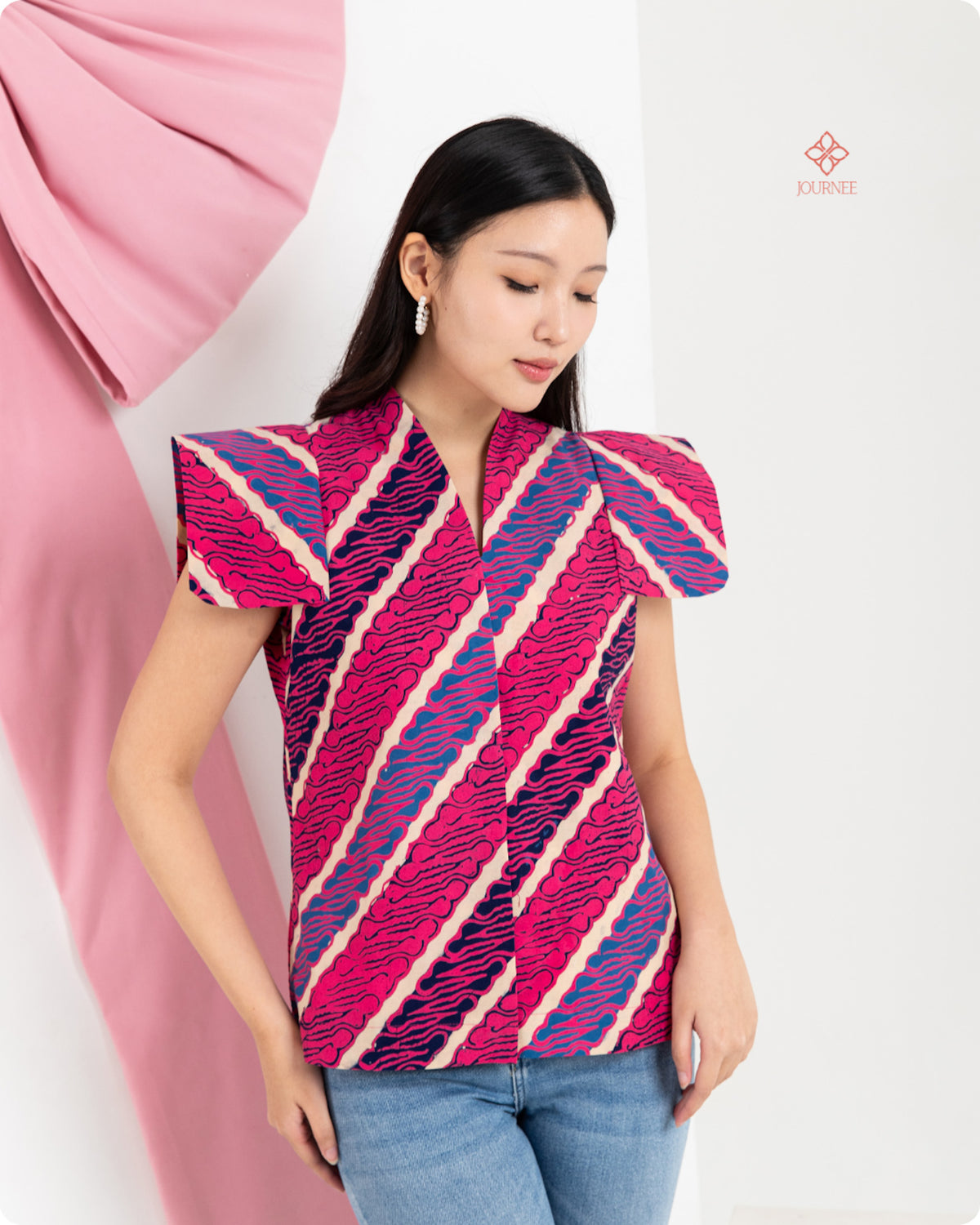 Amanlida Kimono Cap Top Rose Extreme