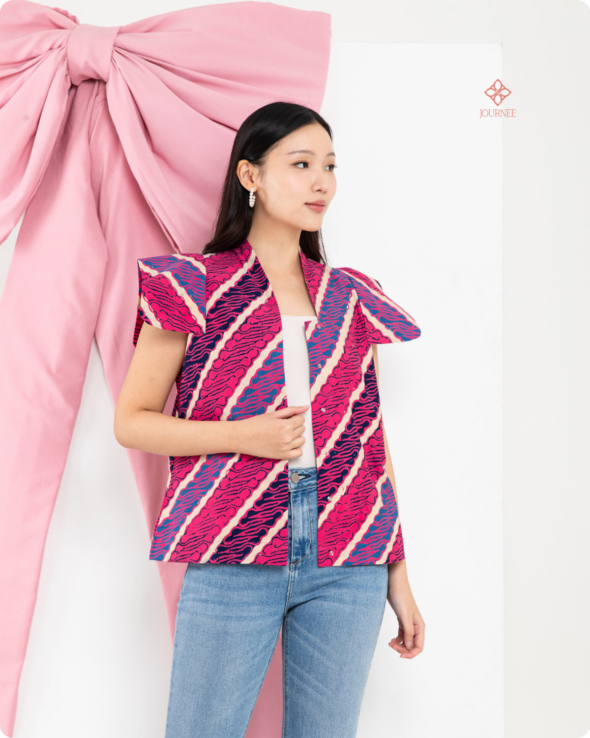 Amanlida Kimono Cap Top Rose Extreme