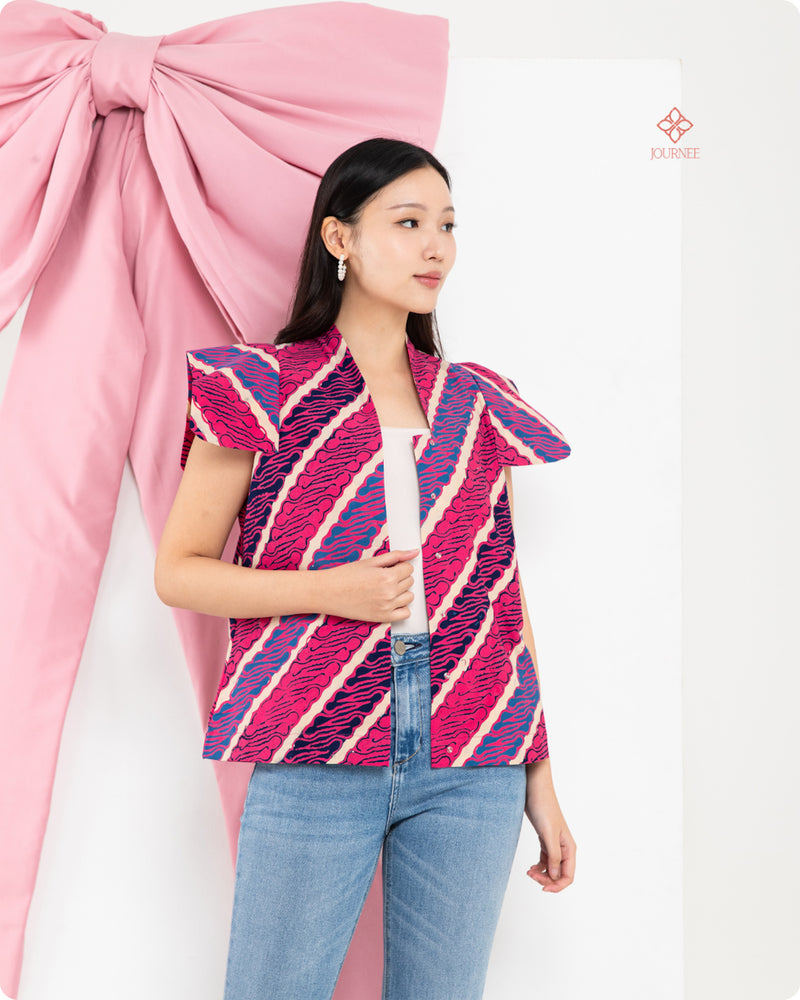 Amanlida Kimono Cap Top Rose Extreme