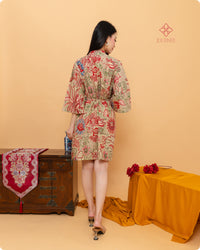 Asmine Kimono Dress Sunglow
