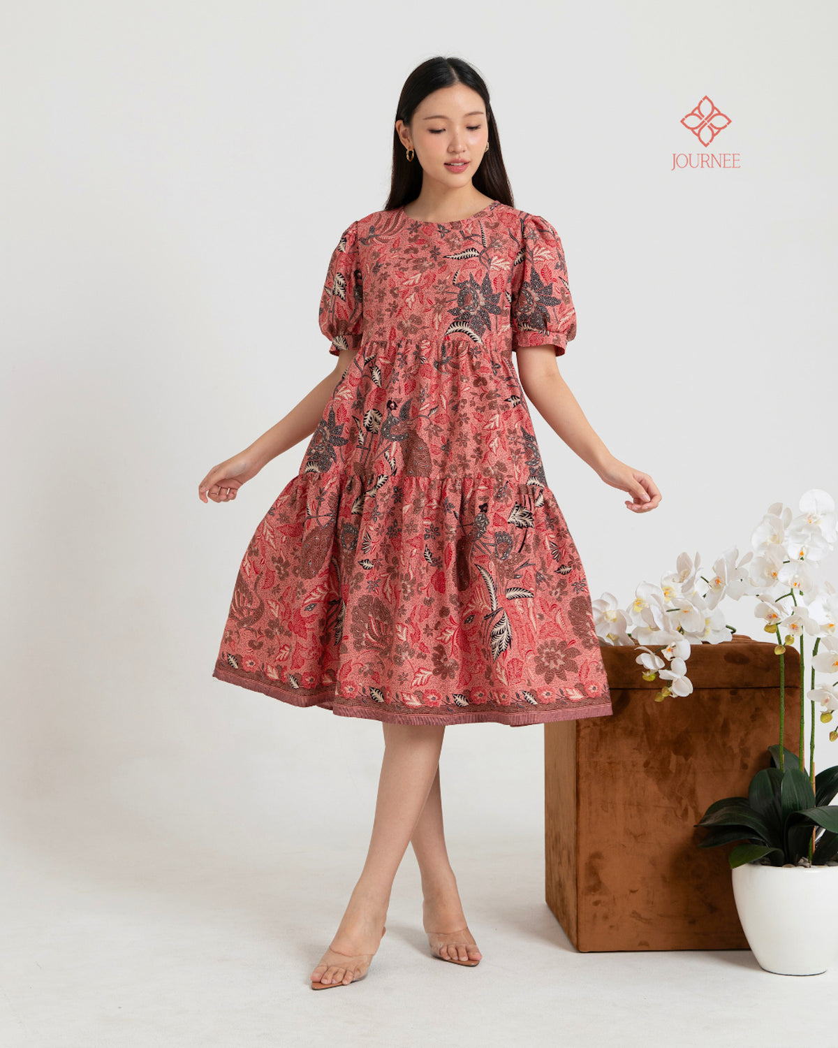 Akwan Batik Dress Lipstick