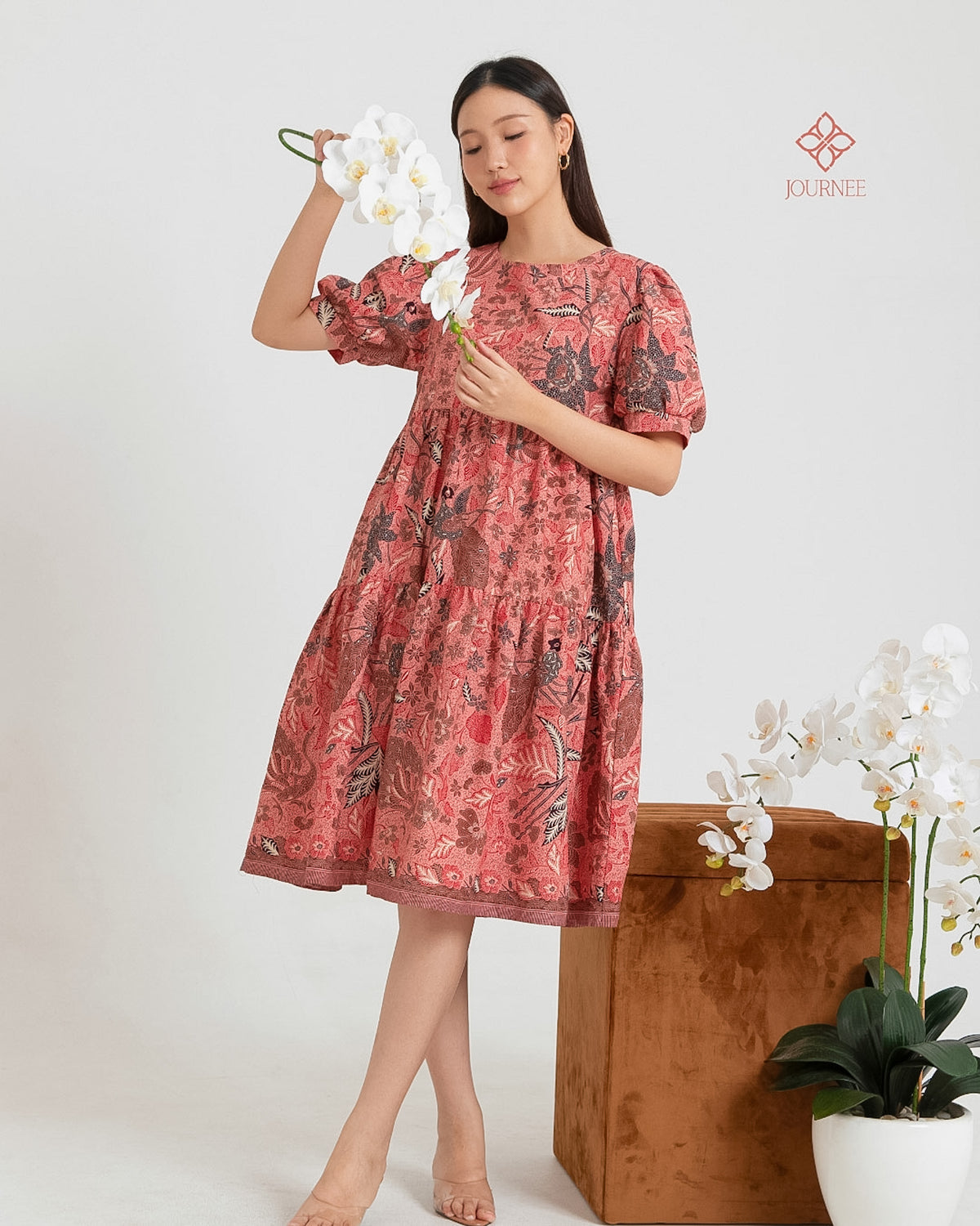 Akwan Batik Dress Lipstick