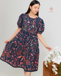 Akwan Batik Dress Saphir