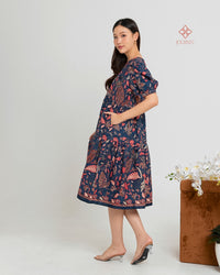 Akwan Batik Dress Saphir