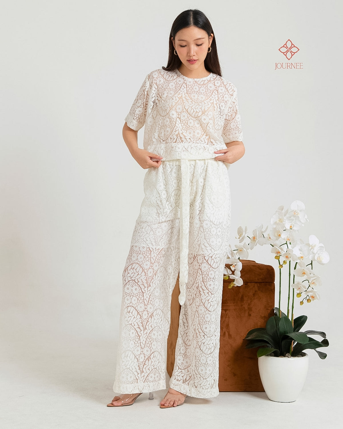 Arica Lace Set Beton