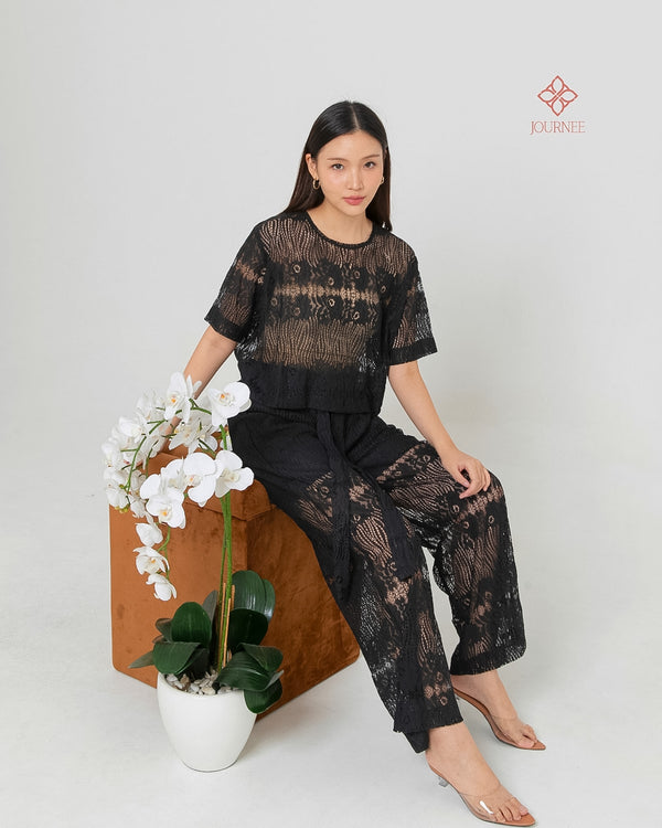 Arica Lace Set Noir