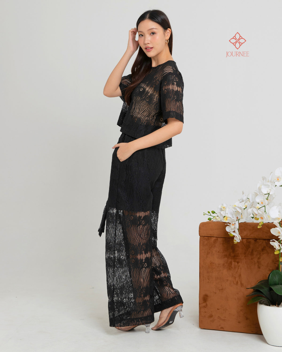 Arica Lace Set Noir