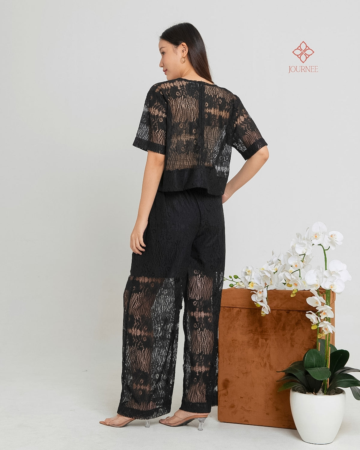 Arica Lace Set Noir