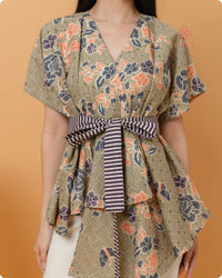 Ally2 Batik Top Dusty Coral