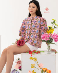 Adila Puff Top Petal