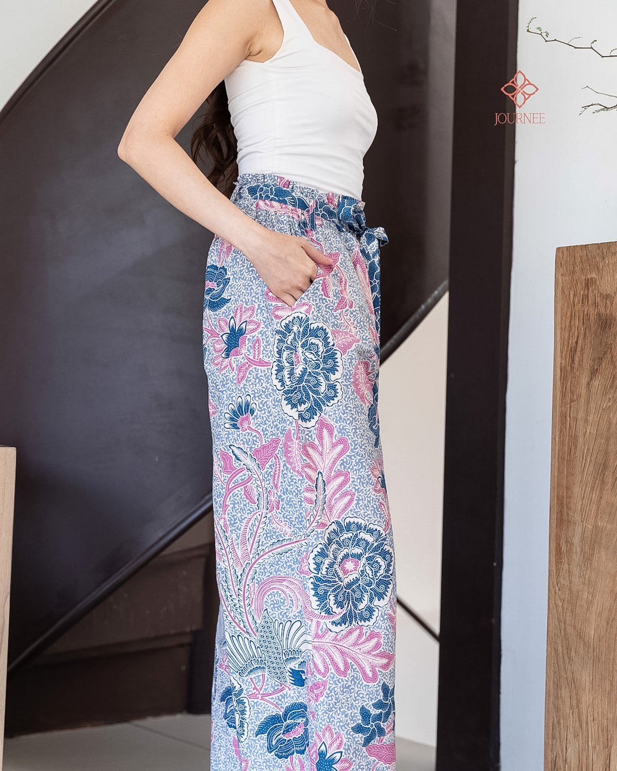 Angie Batik Pants Garden