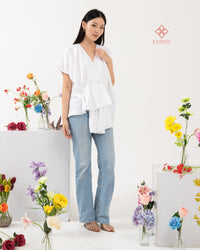 Ally Top White