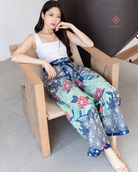 Angie Batik Pants Garden Fresh