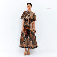 Anetta Midi Mandarin Princess Batik