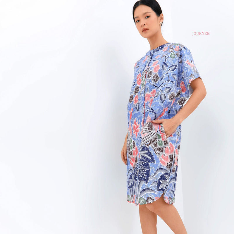 Asisca Batik Kaftan Blue