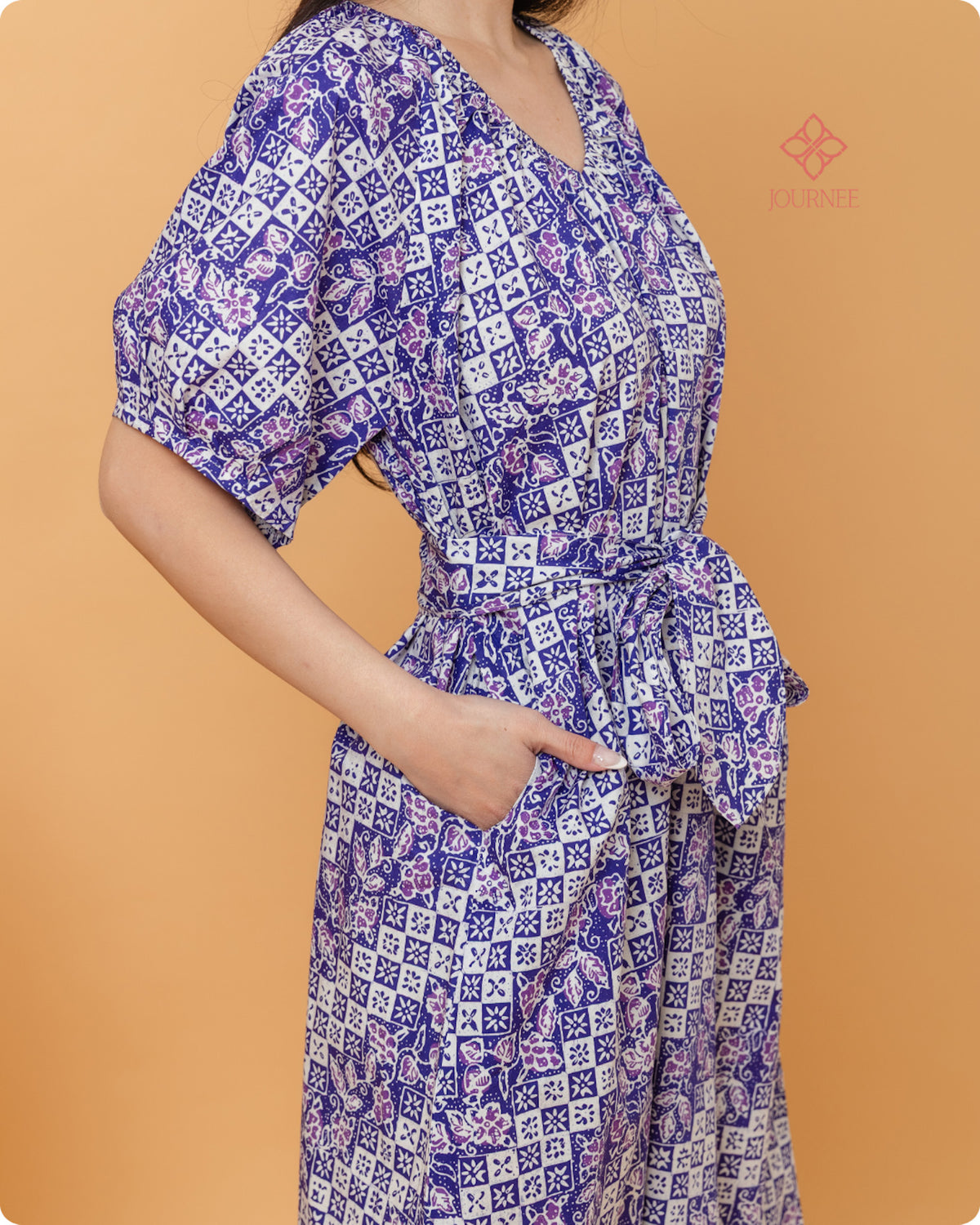 Adelia Karet Midi Violet