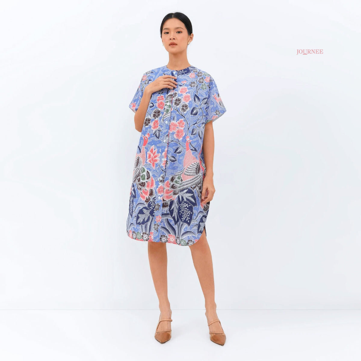 Asisca Batik Kaftan Blue