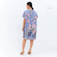 Asisca Batik Kaftan Blue