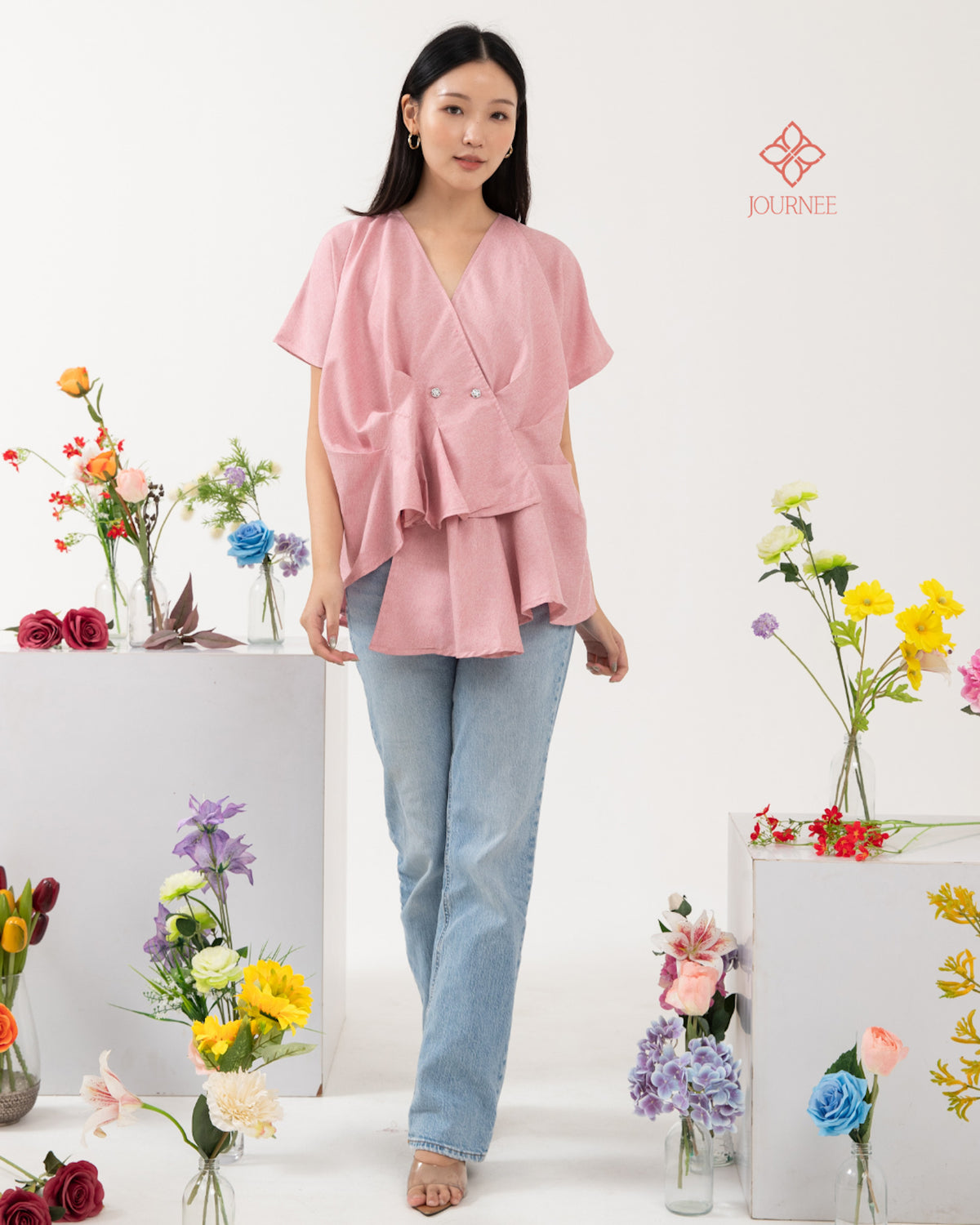 Ally Top Pink