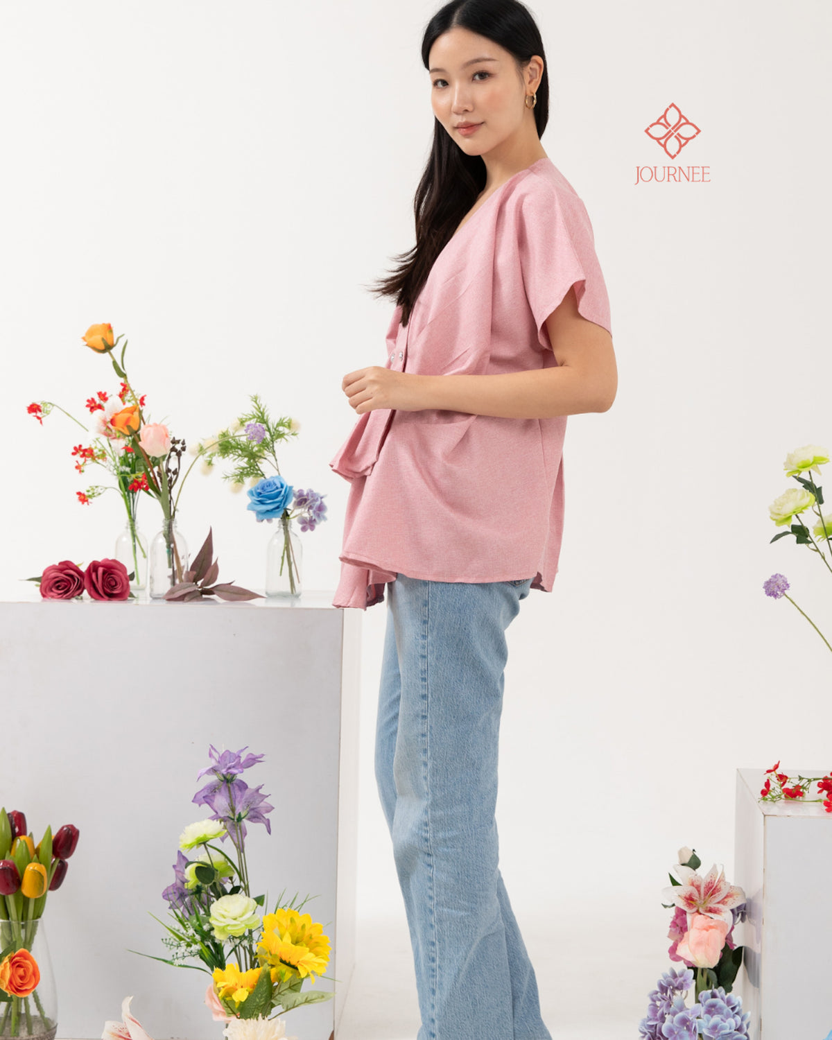 Ally Top Pink