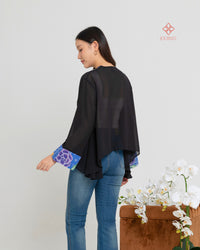 Alusia Chiffon Batik Outer Hydra