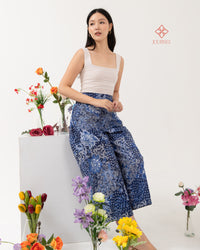 Alana Culottes Batik Indigo