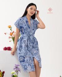 Ainy Signature Batik Dress Porcelain Premium