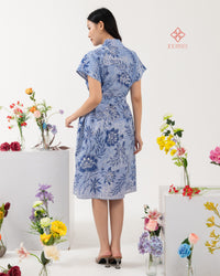 Ainy Signature Batik Dress Porcelain Premium