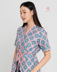 Aprina Scallop Batik Cap Jade