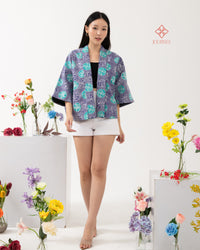 Azure Batik Outer Blue