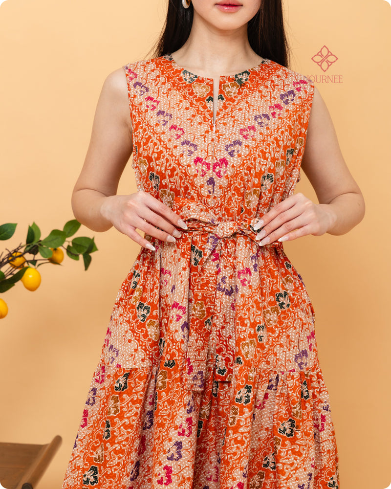 Abrina Midi Batik Cap Feu Premium