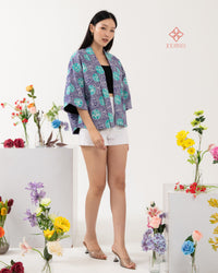 Azure Batik Outer Blue