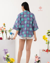 Azure Batik Outer Blue
