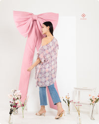 Arabina Off Shoulder Tunic Top