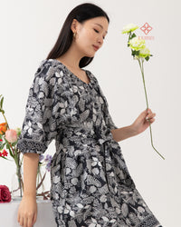 Avina Babydoll dress Noir