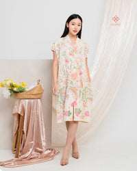 Ainy Signature Batik Dress Flora