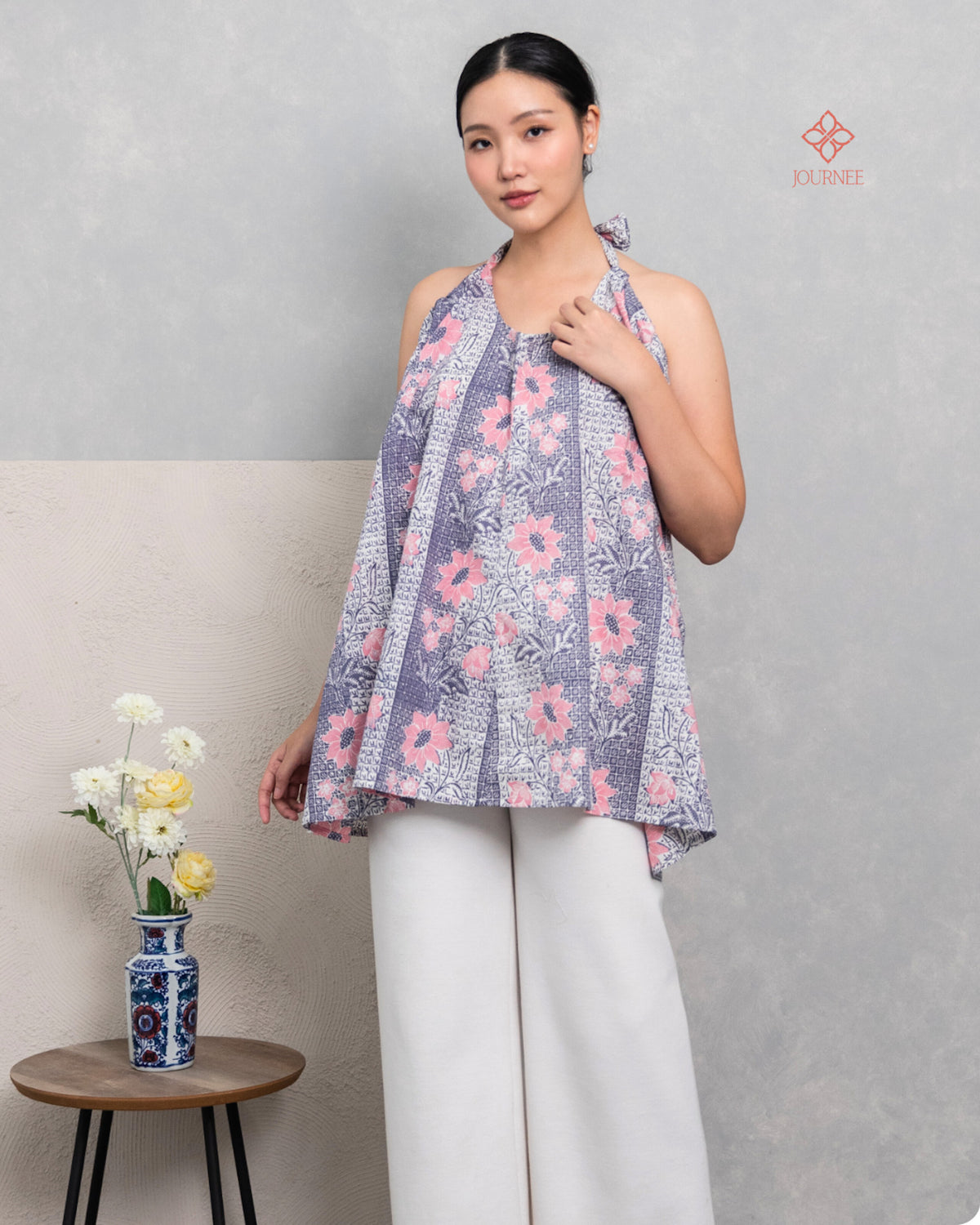 Avina Batik Cap Toga Top