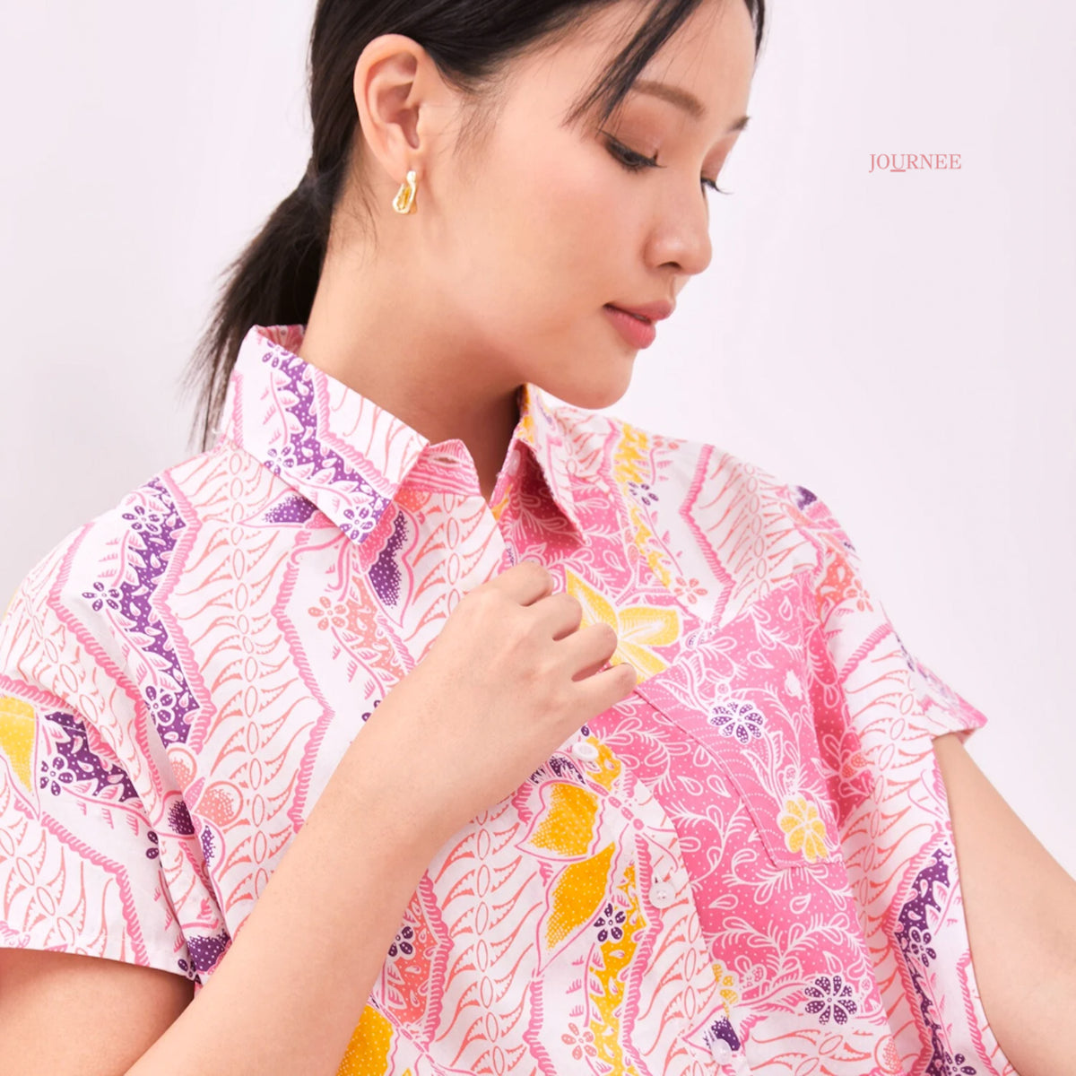 Ahana Batik Top Lily