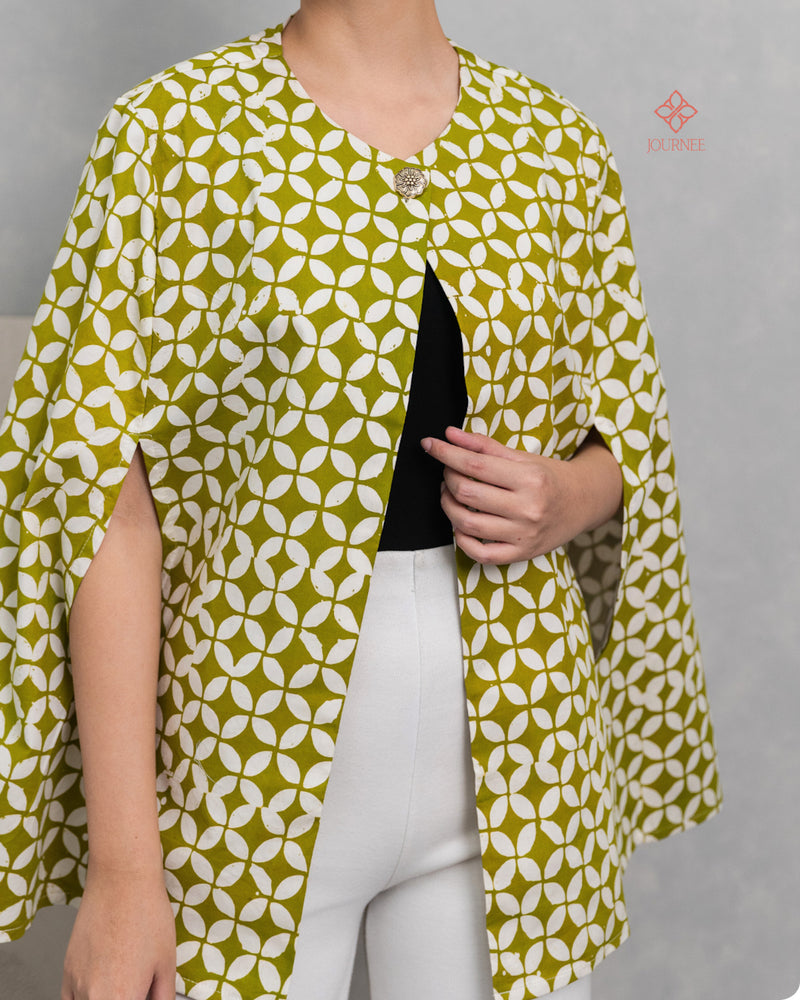 Ambel Batik Cap Premium Cape Bambou