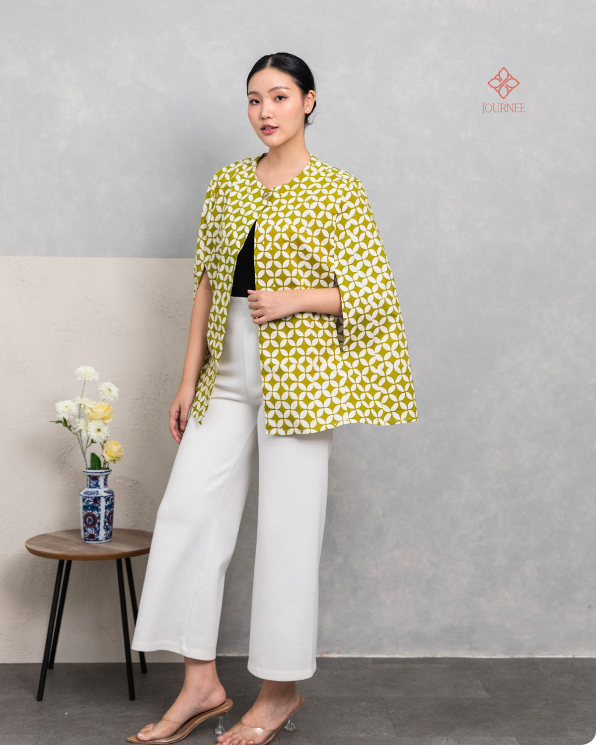 Ambel Batik Cap Premium Cape Bambou