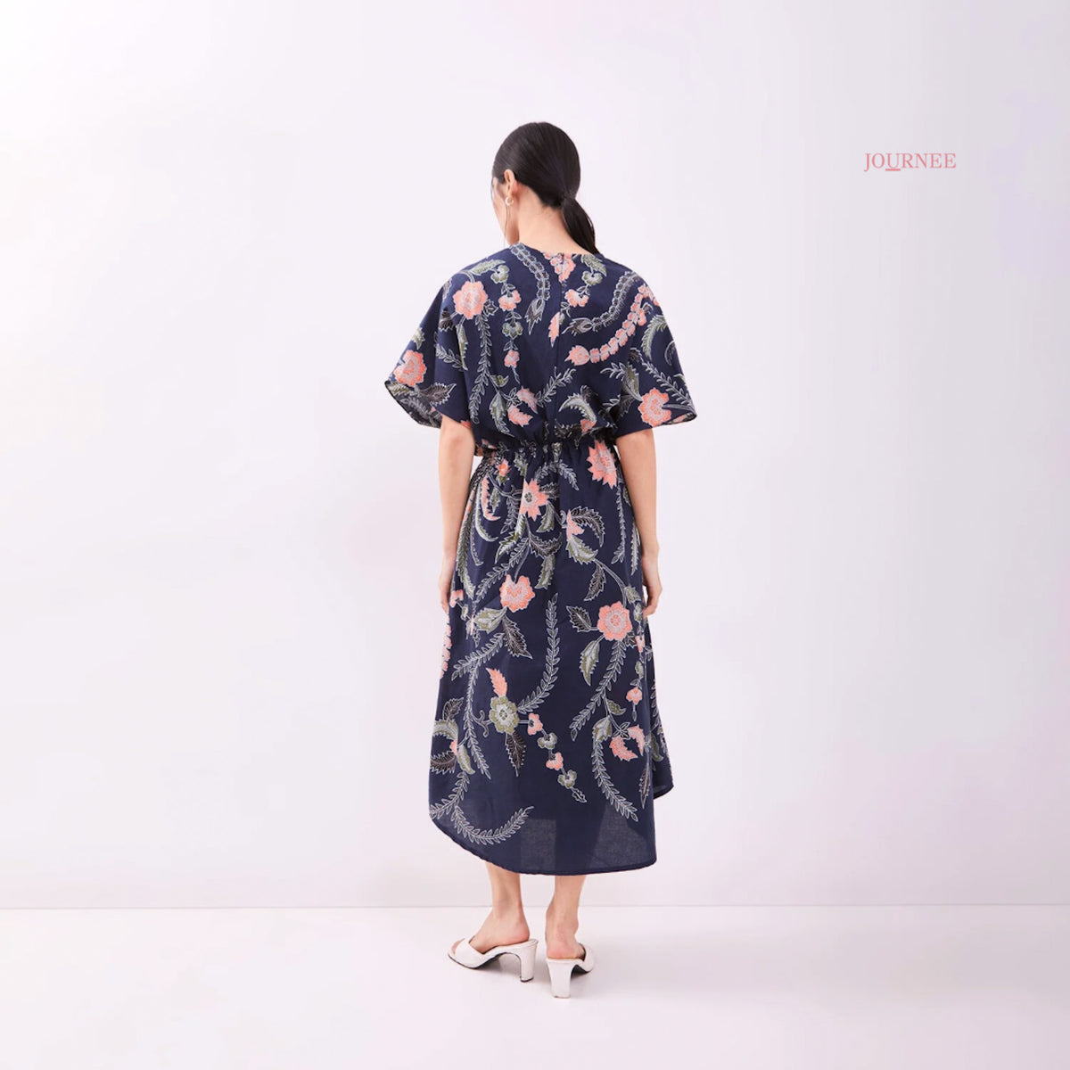 Ayria Batik Midi Dress Phoenix