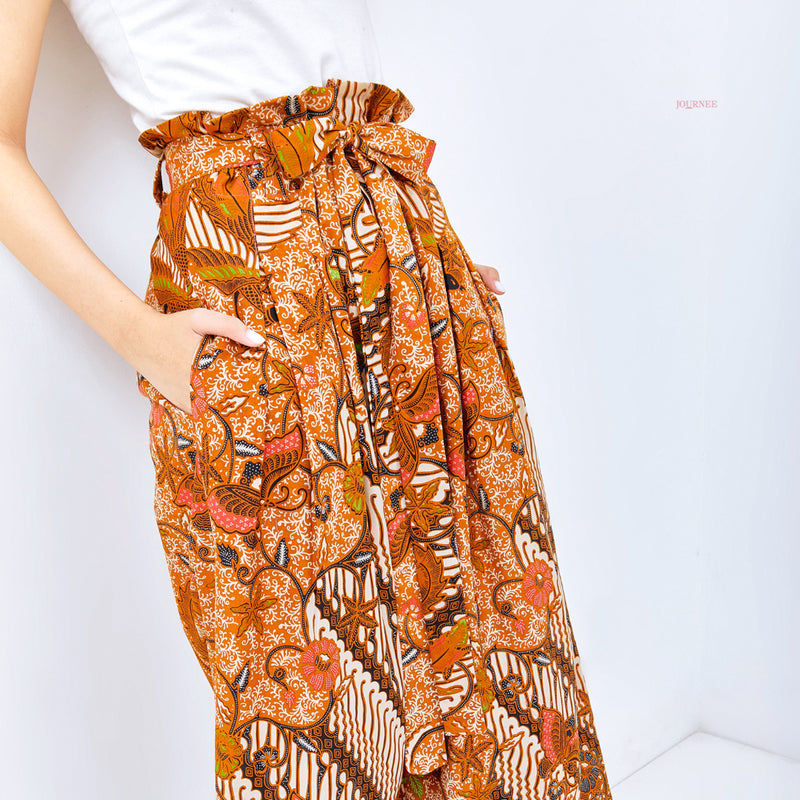 Amberlin Batik Culottes Sand