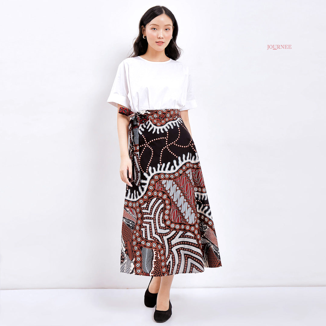 Batik skirt and blouse hotsell