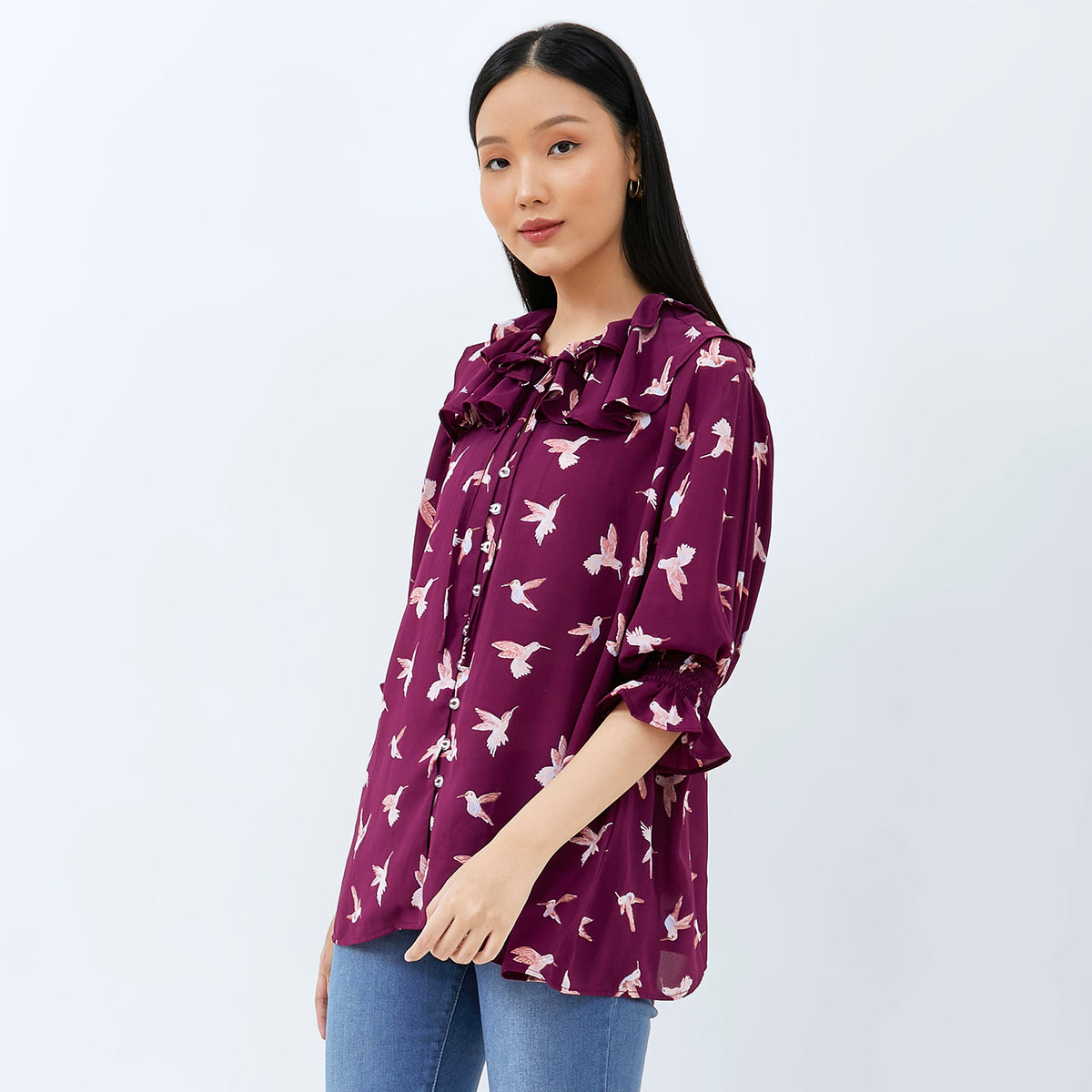 Abrily Top Violet